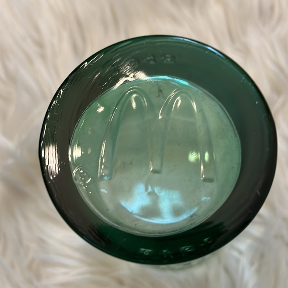 McDonalds green commemorative glass. 1948. - Picture 6 of 7